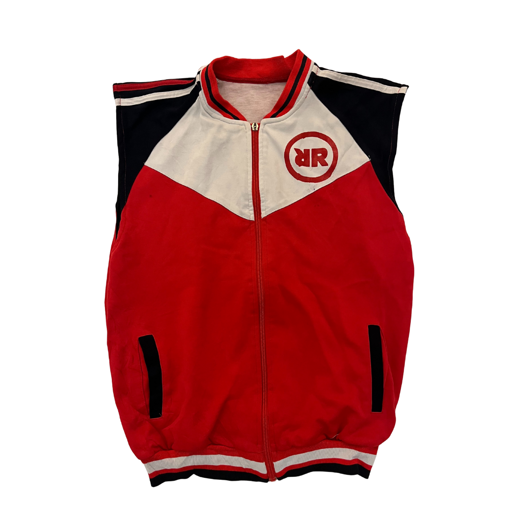 Upcycling Weste - rot