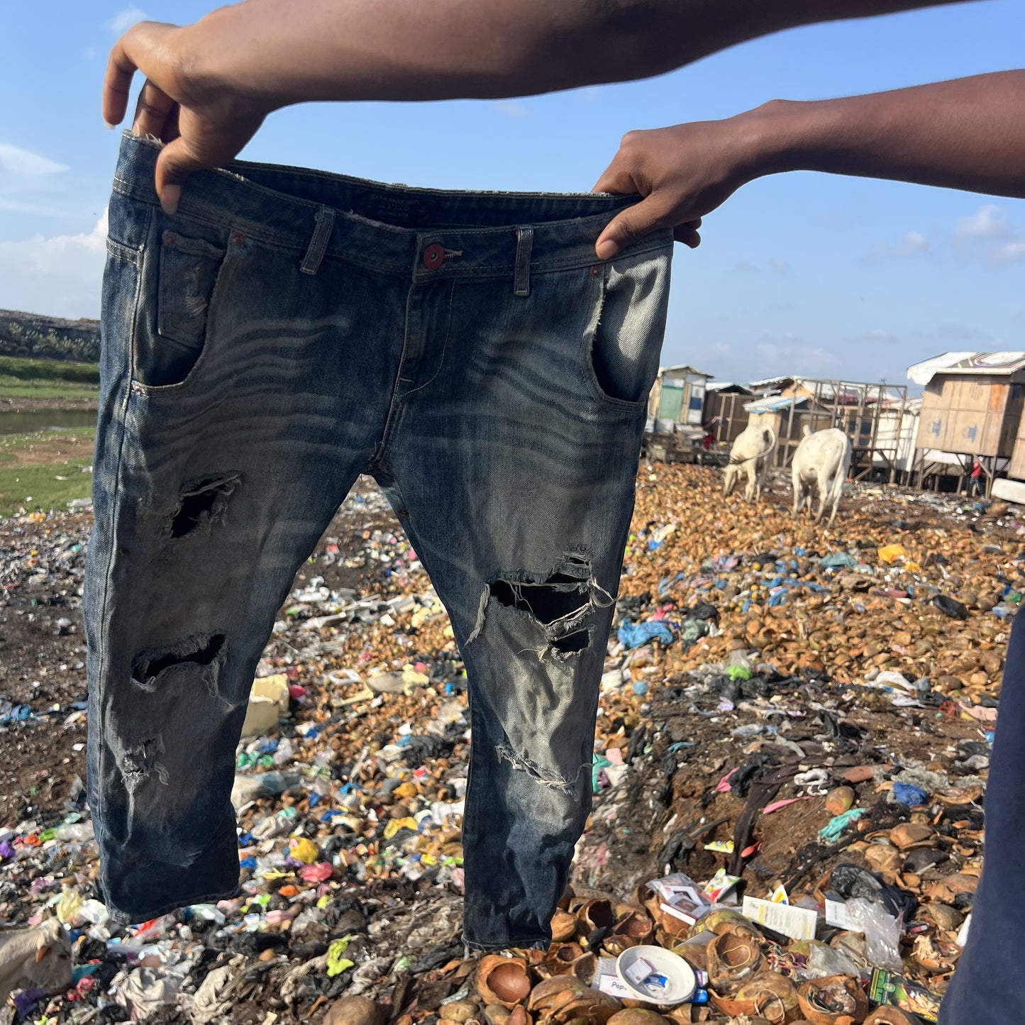 Upcycling Hose - kurz