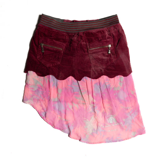 Upcycling Rock - Kord Rot / Pink