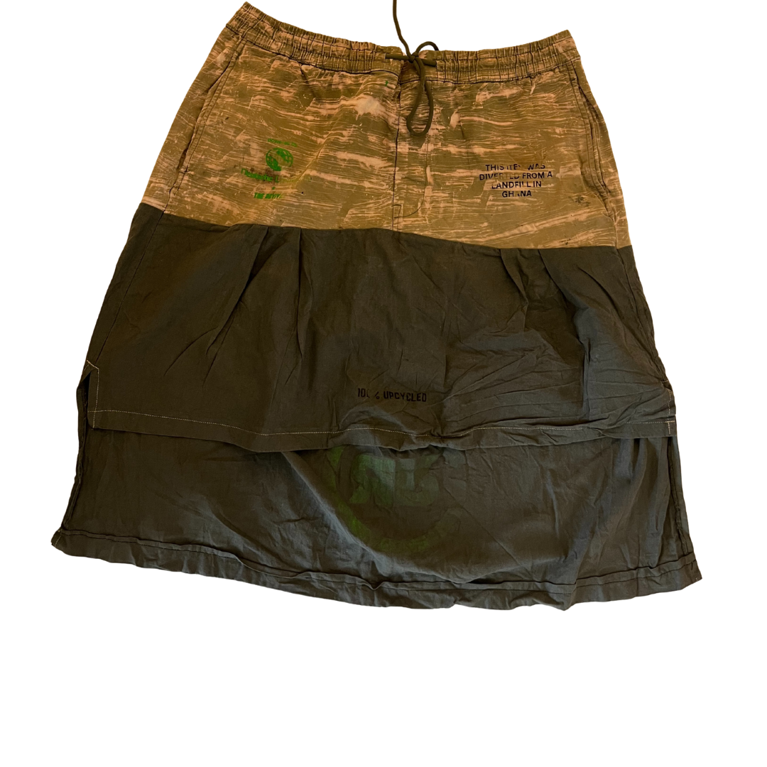 Upcycling Rock - braun&schwarz