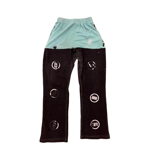 Upcycling Hose - zweifarbig