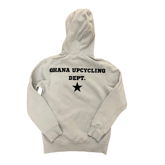 Upcycling Hoodie - weiß