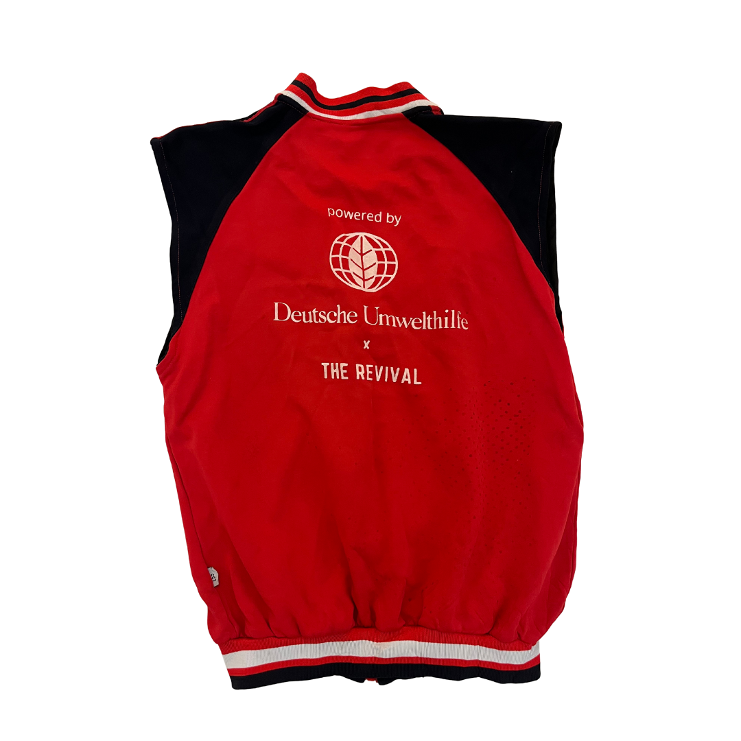 Upcycling Weste - rot