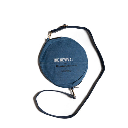 Upcycling Denim Tasche mit Gurt