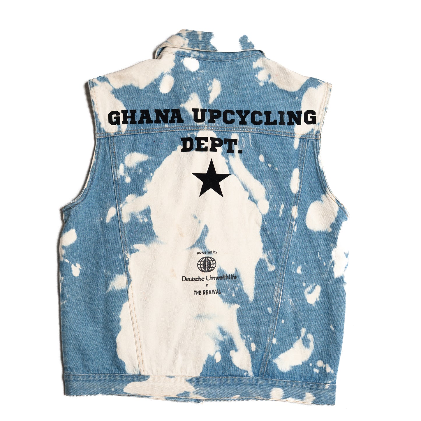 Upcycling-Denimweste