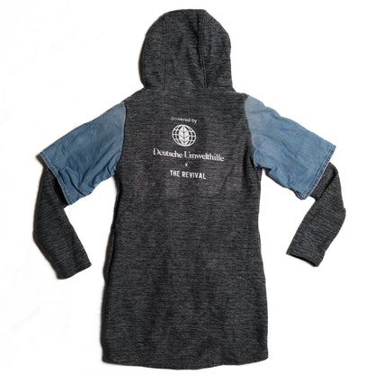 Upcycling-Hoodie-Cardigan