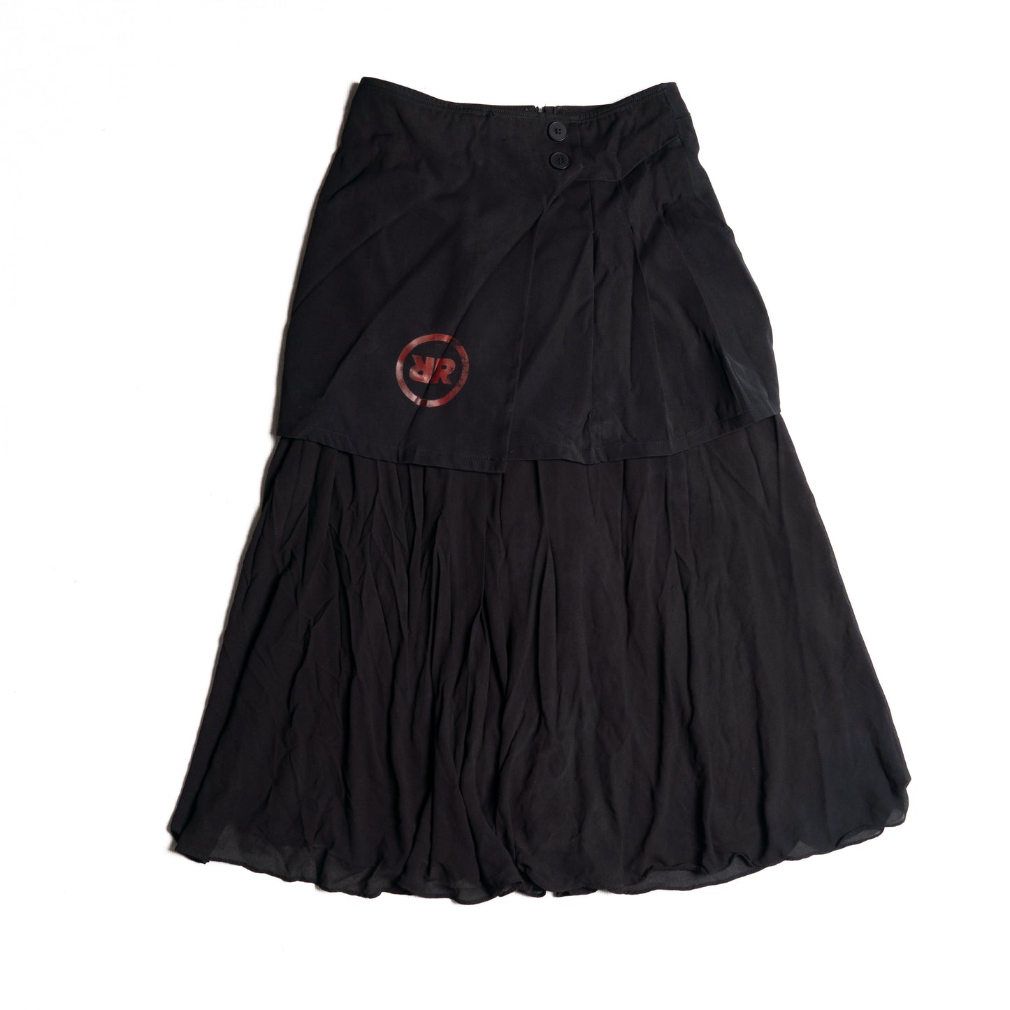 Upcycling-Rock Schwarz