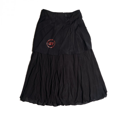 Upcycling-Rock Schwarz