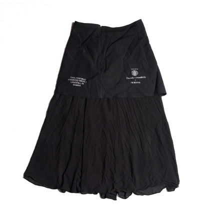 Upcycling-Rock Schwarz