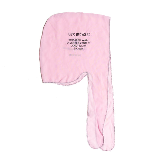 Upcycling-Kapuze in Soft Pink