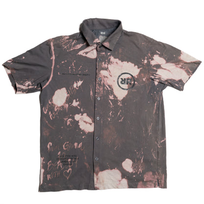 Upcycling-Kurzarm-Hemd