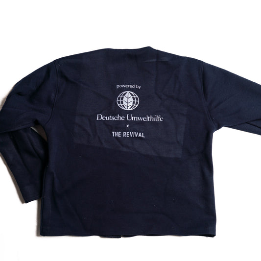 Upcycling Jacke - Schwarz