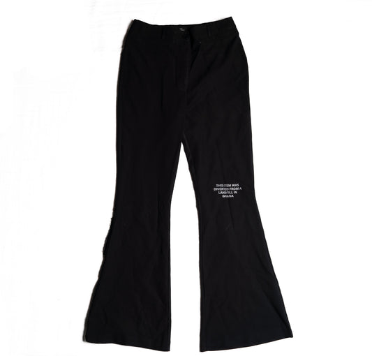 Upcycling Schlaghose – Schwarz